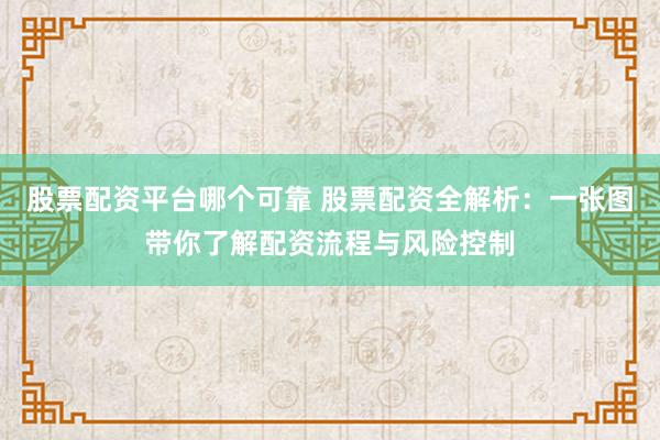 股票配资平台哪个可靠 股票配资全解析：一张图带你了解配资流程与风险控制